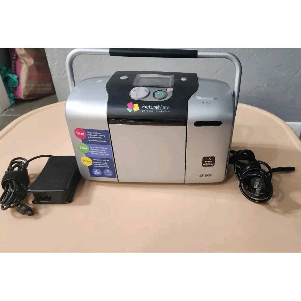 Epson PictureMate‎ Personal Photo Lab Printer Express Edition Tested.